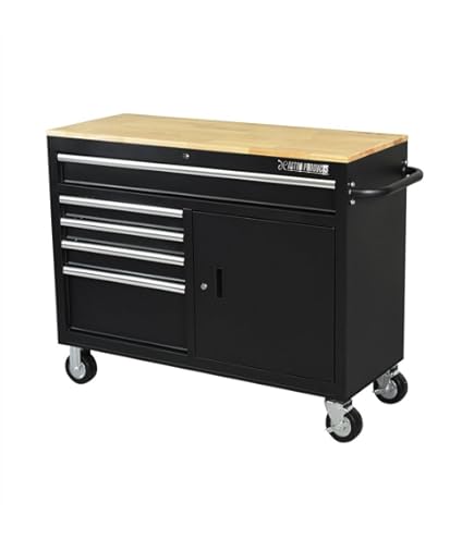 Amazon | Duty Japan ワイドローラーキャビネット (黒) ☆ワイド