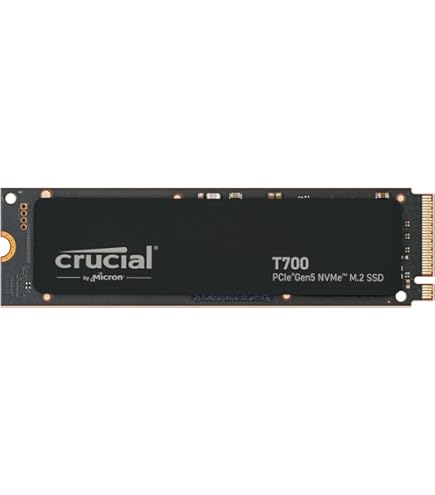 Amazon | Crucial T700 2TB Gen5 NVMe M.2 SSD - 最大12,400MB/秒 