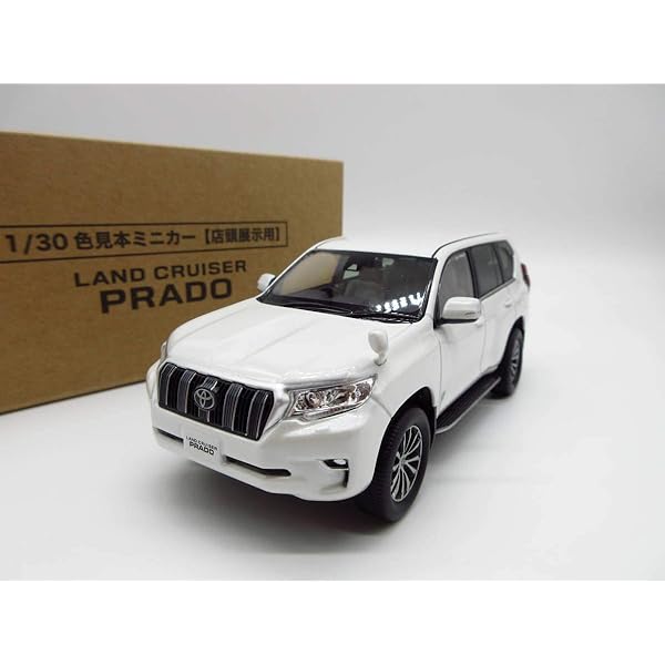 Amazon | TOYOTA特注 1/18 トヨタ ランドクルーザー プラド (ホワイト 