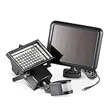 60 LED Solar Motion Light Bst Solartech Adjustable TIME & LUX Lamp Motion Sense for Hallway Corridor