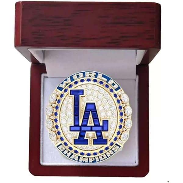 Amazon | [Asylen] 指輪 ロサンゼルス・ドジャースのチーム