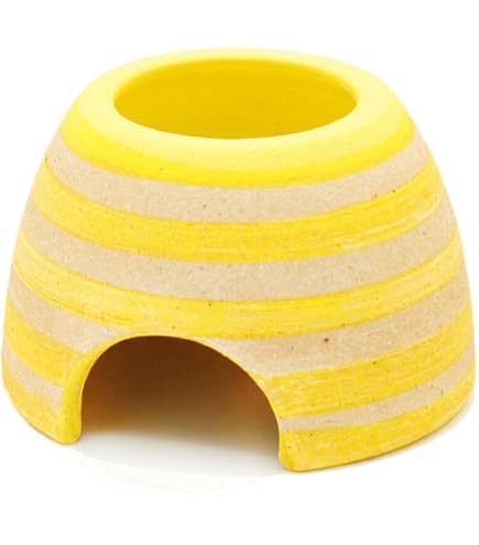 Amazon | ボーダーウェットシェルター ピンク S 爬虫類 両生類