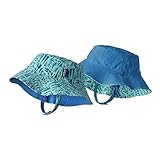 PATAGONIA(パタゴニア)Baby Sun Bucket Hat (48-53)　ハット　 12M：44-48cm,SFDG：MINT/SAX