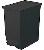 Amazon｜ペダルオープンワイド 45L ブラック ゴミ箱 おしゃれ