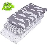 Changing Pad Cover Set | Cradle Bassinet Sheets/Change Table Covers for Boys & Girls | Super Soft 10