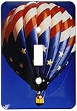 3dRose LLC lsp_3322_1 Hot Air Balloon Freedom Single Toggle Switch by 3D Rose (Home Improvement) [並行