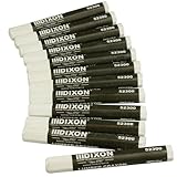 Dixon 52300 Lumber Marking Crayons, White, 12-Pack [並行輸入品]