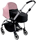 Bugaboo Bee3 Stroller & Bassinet - Soft Pink - Black - Aluminum by Bugaboo [並行輸入品]