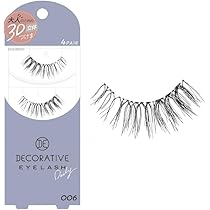 Amazon | デコラティブアイラッシュ (上つけまつげ4ペア入) SE43545