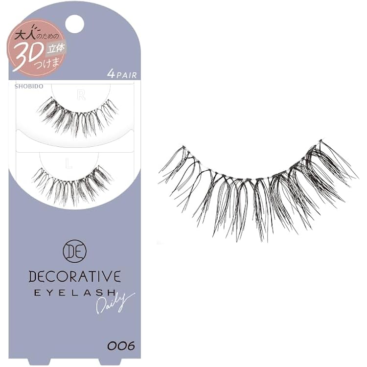 Amazon.co.jp: デコラティブアイラッシュ (上つけまつげ4ペア入