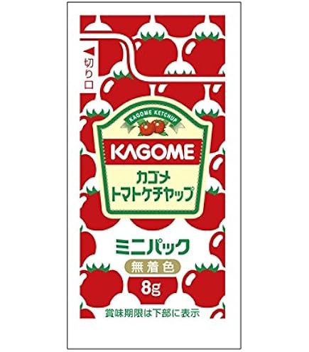 Amazon.co.jp: トマトケチャップミニパック 8g×40袋 /カゴメ(1袋