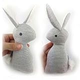 travet子供用ソフトウサギハンドスティックおもちゃBunny with Rattle