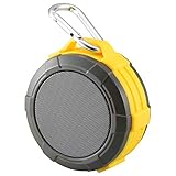 オーム電機 AudioComm Bluetoothワイヤレススピーカー アウトドアスピーカー イエロー ASP-W170N-Y 03-3109 OHM