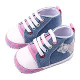 (ビグッド)Bigood 可愛い ベビーシューズ スニーカー 男の子 ファーストシューズ 赤ちゃん 靴 キャンバスシューズ ルームシューズ 女の子 出産祝い 歩行靴 フォーマル ピンク 13cm