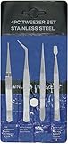 Excel 4-Piece Tweezers Set by Excel Blades