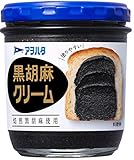 アヲハタ 黒胡麻クリーム 140g×3個 焙煎黒胡麻使用 パンに塗りやすい