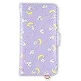 グルマンディーズ 美少女戦士セーラームーン 汎用手帳型スマートフォンカバー (M)うさぎのお布団 slm-69b