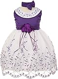 Aki_Dress DRESS ベビー・ガールズ US サイズ: 12 Months カラー: パープル