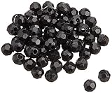 島村 カットビーズ 200個入り ST 6mm ブラック ASH-ST6C-10