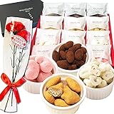 母の日 ギフト お菓子 プレゼント 贅沢ナッツショコラータ4種×3袋(12袋)詰め合わせ アーモンドココア・ピーカンナッツキャラメル・カシュ