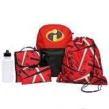 Disney Pixar Incredibles 2 Backpack 5-Piece Set