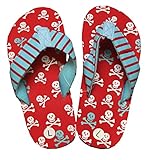 Hatley ハットレイ キッズ女の子 ビーチサンダル S(16.7cm) マルチカラー 上部:80%ポリエステル20%ナイロン、底材:100%EVA樹脂 FF1SKUL004