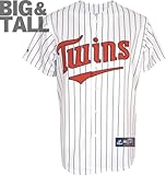 Minnesota Twins Big & Tallレプリカピンストライプジャージー XXXXX-Large ホワイト