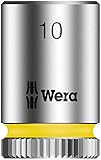Wera Zyklop 8790 HMA 1/4 Socket, Hex head 10mm x Length 23mm by Wera