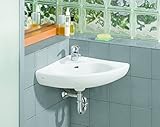 Cheviot Products Inc。1350-wh-1壁マウントコーナーシンク、ホワイト