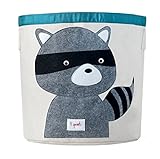 3 Sprouts(スリースプラウツ) 収納ケース ストレージビン ラクーン