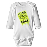 可愛い ボーイとガール ファイティング ポスター Tシャツ 100%綿 White Size 18 Months