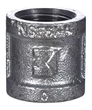 B & Kカップリング可鍛性亜鉛メッキ鉄3 / 4インチFIP