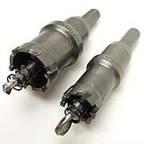 RedBeryl 選べる 超硬 ホールソー セット 21mm 27mm 32mm 42mm 53mm (21mm 27mm)