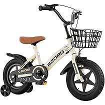 子供用自転車 黒 前カゴ付き 補助輪付き　新品・未使用品❗️ Amazon.co.jp: Xiraivke 子供用自転車 2-11歳 12 14 16 18 20