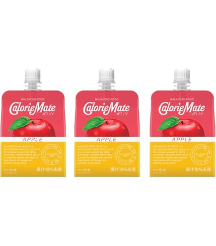 Amazon.co.jp: 大塚製薬 カロリーメイト ゼリー アップル味 パウチ