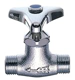 SANEI 【化粧バルブ 共用形】 オネジ化粧バルブ 呼び13 POS付 JV20A-13