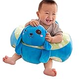ベビーチェア　ベビーソファー　ローチェア　お座り練習チェア　４ヶ月～１２ヶ月　ソフトチェア　ふわふわ　ぬいぐるみチェア　安定感　可愛い (兎)