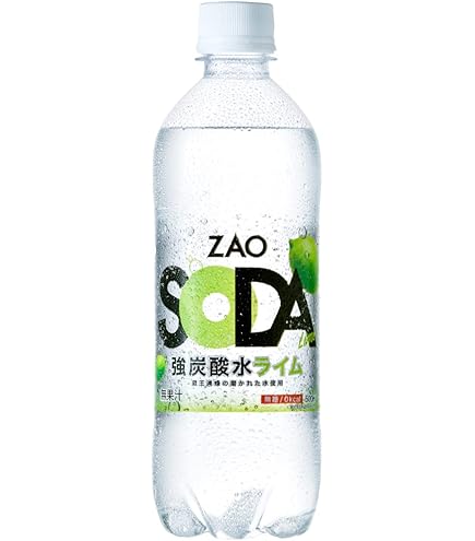 Amazon.co.jp: 炭酸水 ZAO SODA 強炭酸水 500ml×24本 (500ml, レモン