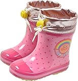 【防寒長靴】アンパンマン ベビーレインブーツ APM18U ピンク 14.0cm