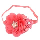 miugleベビーガールズフラワーヘッドバンドベビーリボン