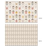 LG Houses The Prime Little Monkey Both Sided Playroom Mat よりプライムああ消防保育園両面マット(海外直送品) (230x140x1.5cm)
