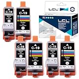LCL Canon用 キャノン用 BCI-19 (6パック 3ブラック 3カラー） 互換インクカートリッジ 対応機種：PLXUS IP100 iP110 MINI260 MINI360 TR153 TR163