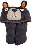 Circo Hooded Towel, Soft Plush Bear, Machine Washable by Circo