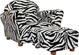 KEET Roundy Chair with Ottoman, Zebra by Keet [並行輸入品]