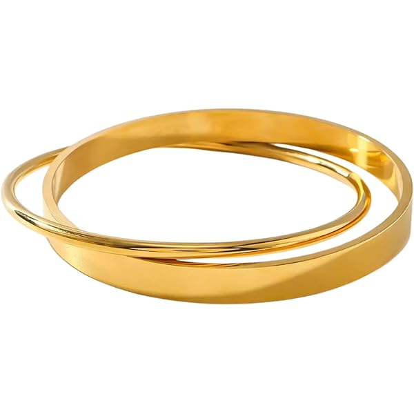 トリーバーチ ミラー スタッズ ヒンジ ブレスレット ダブルT バングル ミラー スタッズ ヒンジ ブレスレット: レディース ブレスレット