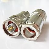 N型コネクタ 8D用 N型オス NP-8 8DNP 純銅金メッキ内導体 高耐熱PTFEテフロン絶縁 N型接栓 NPコネクタ 50Ω同軸用 8Dケーブル用 (8D用NP 2個セット)
