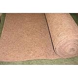 ヤシ繊維ロールマット（茶）1m×10m[鉢植えや樹木の霜よけ・乾燥防止・保温・泥はね防止に！] ノーブランド品