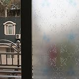 Generic New Arrival Removable Waterproof Privacy Frosted Glass Window Opaque Film Dandelion Stickers