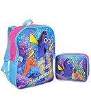 Disney Little Girls Finding Dory Backpack with Lunch, Purple, One Size [並行輸入品]