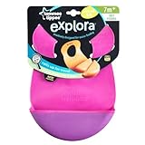 Tommee Tippee Explora Easi Roll Bib, Pink and Purple, 2 Count by Tommee Tippee [並行輸入品]